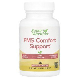 Super Nutrition, PMS Comfort Support, 56 Veggie Capsules купить в Киеве и Украине