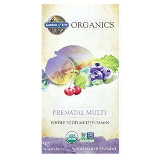 Garden of Life, MyKind Organics, prenatal multi, 90 vegan tablets