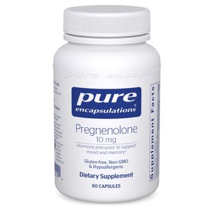 Прегненолон Pure Encapsulations (Pregnenolone) 10 мг 60 капсул купить в Киеве и Украине