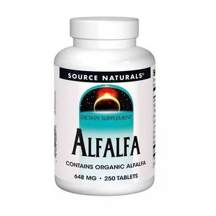 Люцерна Source Naturals (Alfalfa) 648мг 250 таблеток купить в Киеве и Украине