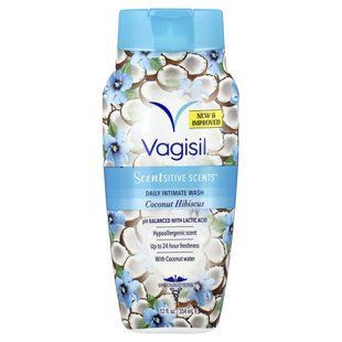 Vagisil, Scentsitive Scents&reg;, Daily Intimate Wash, Coconut Hibiscus, 12 fl oz (354 ml)