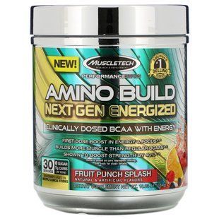 Аминокислотная формула BCAA Всплеск Фруктового Пунша Muscletech (BCAA) 280 г купить в Киеве и Украине