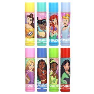 Lip Smacker, Disney Princes, бальзам для губ, вечірня упаковка, 8 упаковок по 4 г (0,14 унції)