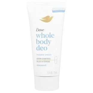 Dove, Whole Body Deo, Unscented, 2.5 fl oz (73 ml) купить в Киеве и Украине