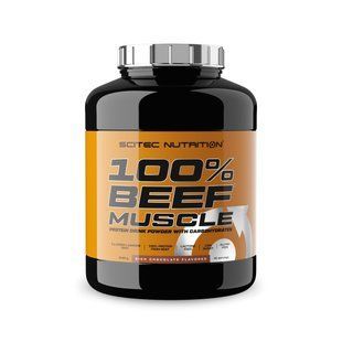 Scitec Nutrition, Beef Muscle, Насичений шоколад, 3180 г купить в Киеве и Украине