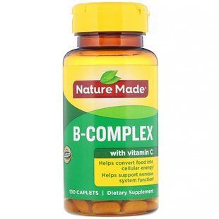 Витаминный В комплекс + С Nature Made 100 таблеток купить в Киеве и Украине