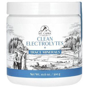 Mt. Capra, Clean Electrolytes + Trace Minerals, 10.6 oz (300 g) купить в Киеве и Украине