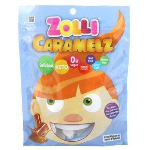 Zollipops, Zolli Caramelz, Approx. 8-9 Pieces, 3 oz (85 g) купить в Киеве и Украине