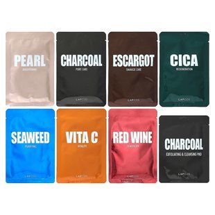 Lapcos, Beauty Buffet II, Variety Beauty Sheet Mask Set, 7 Sheets + 1 Pad купить в Киеве и Украине