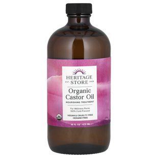 Касторовое масло Heritage Store (Organic Castor Oil) 480 мл купить в Киеве и Украине