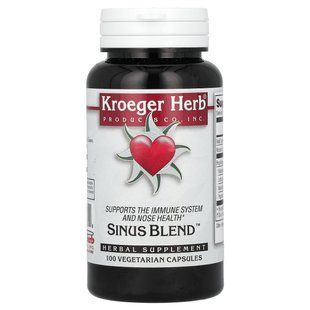 Kroeger Herb Co, Sinus Blend, 100 Vegetarian Capsules