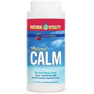 Антистресс напиток вишневый вкус Natural Vitality (Vital) 453 г купить в Киеве и Украине