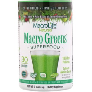 Макро Зелень Macrolife Naturals (Macro Greens Superfood) 283,5 г купить в Киеве и Украине