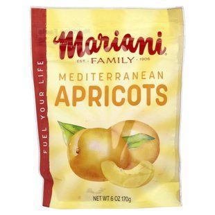 Mariani Dried Fruit, Premium, средиземноморские абрикосы, 6 унций (170 г) купить в Киеве и Украине
