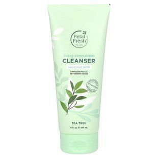 Petal Fresh, Pure, засіб для очищення шкіри обличчя, чайне дерево, 177 мл (6 рідк. унцій)