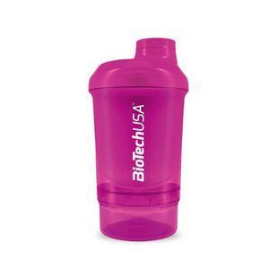BioTech, Shaker Wave Mini + 2 in 1, 300 ml, Magic Magenta купить в Киеве и Украине