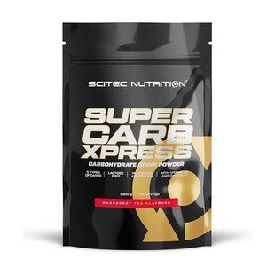 Scitec Nutrition, Supercarb Xpress, Малиновий чай, 1000 г купить в Киеве и Украине