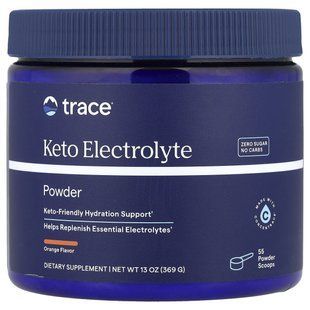 Кето-электролиты&nbsp;Trace&nbsp;Minerals&nbsp;(Keto&nbsp;Electrolyte&nbsp;Orange)&nbsp;вкус&nbsp;апельсина&nbsp;369&nbsp;г купить в Киеве и Украине