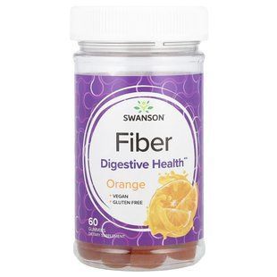 Swanson, Fiber Gummies, Orange, 60 Gummies купить в Киеве и Украине
