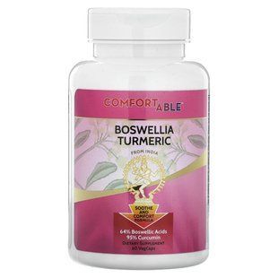 LifeTime Vitamins, Comfortable, Boswellia Turmeric, 60 VegCaps купить в Киеве и Украине