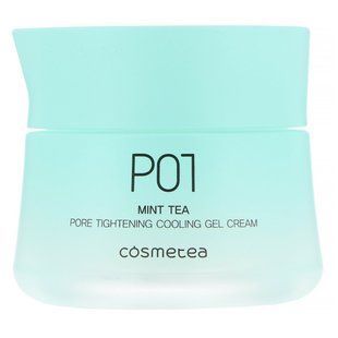 Охлаждающий крем-гель для очищения пор, мятный чай, Cosmetea, 50 г купить в Киеве и Украине