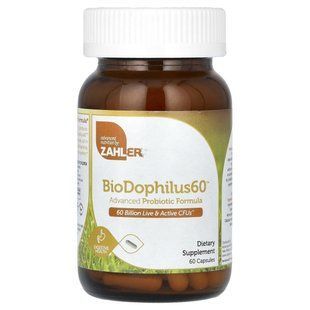 Пробиотики Zahler (BioDophilus100) 60 млрд. 60 капсул купить в Киеве и Украине
