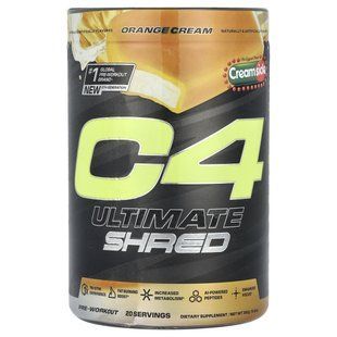 Cellucor, C4 Ultimate Shred, Pre-Workout, Creamsicle&reg; Orange Cream, 13.8 oz (392 g)