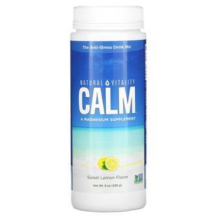 Антистресс напиток лимонный органик Natural Vitality (Vital Natural Calm) 226 г купить в Киеве и Украине