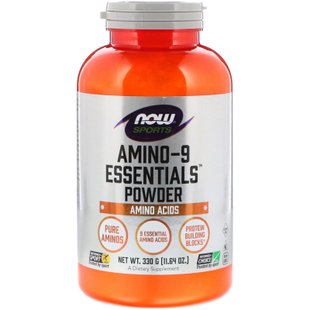 Аминокислоты для спорта Now Foods (Amino-9 Essentials Sports) 330 г купить в Киеве и Украине