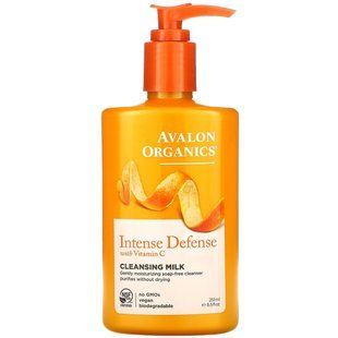 Очищающее молочко с витамином С Avalon Organics (Cleansing Milk) 251 мл купить в Киеве и Украине