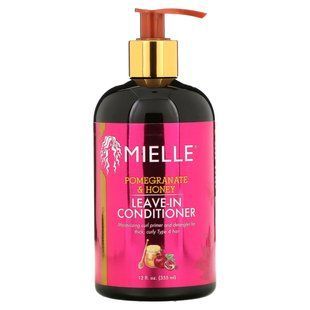 Mielle, Несмываемый кондиционер, гранат и мед, 12 жидких унций (355 мл) купить в Киеве и Украине