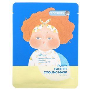ISNtree, Puffy Face Fit Cooling Beauty Mask, 10 Sheet Masks, 0.81 oz (23 g) Each купить в Киеве и Украине