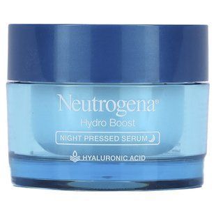 Нічна пресована сироватка, Hydro Boost, Night Pressed Serum, Neutrogena, 48 г