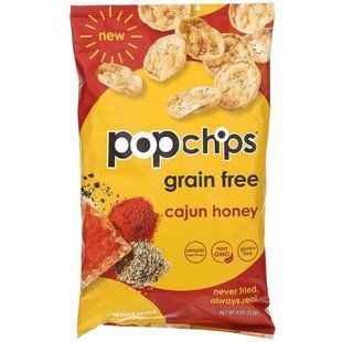 Popchips, Картофельные чипсы, каджунский мед, 4 унции (113 г) купить в Киеве и Украине