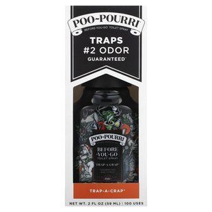 Poo-Pourri, Before-You-Go&reg; Toilet Sprays, Trap-A-Crap, Cedarwood and Citrus, 2 fl oz (59 ml) купить в Киеве и Украине