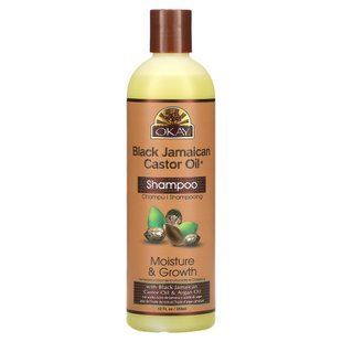 Черное ямайское касторовое масло, шампунь, Black Jamaican Castor Oil, Okay, 355 мл купить в Киеве и Украине
