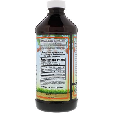 Вітамін C Dynamic Health Laboratories (Liquid vitamin C) 1000 мг 473 мл з цитрусовим смаком