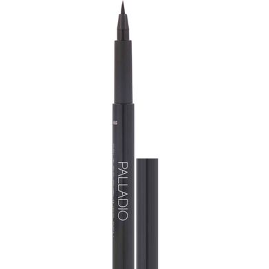 Олівець для очей з фломастером, колір чорний, Palladio, 0,037 рідких унцій (1,1 мл)