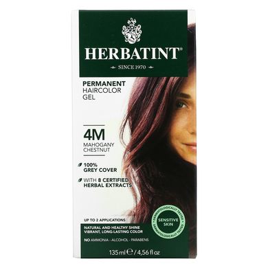 Фарба для волосся червоне дерево Herbatint (Haircolor Gel) 4М 135 мл