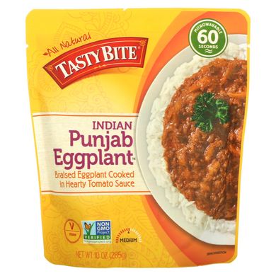 Tasty Bite, Індійський пенджабський баклажан, середній, 10 унцій (285 г)
