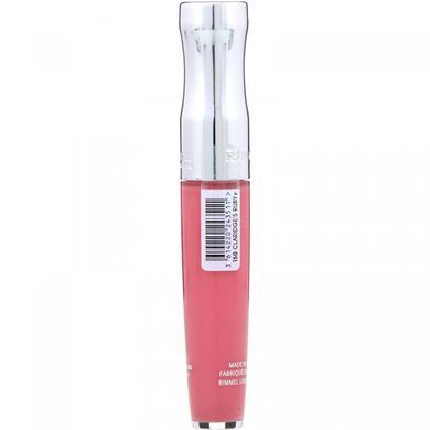 Блиск для губ Stay Glossy, відтінок 150 &laquo;Рубін Кларідж&raquo;, Rimmel London, 5,5 мл