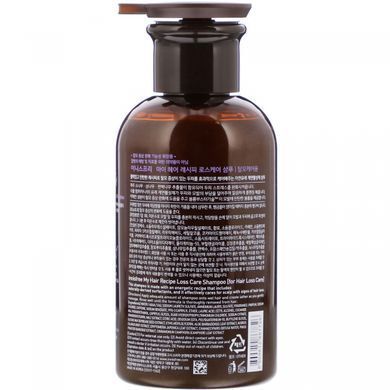 Shampoo for hair loss, My Hair Recipe, Innisfree, 330 ml