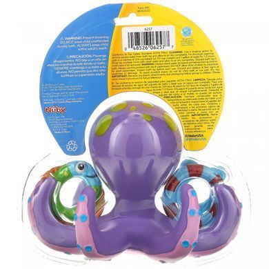 Nuby, Игрушка для ванны, Octopus Hoopta, 18+ M, 1 штука купить в Киеве и Украине