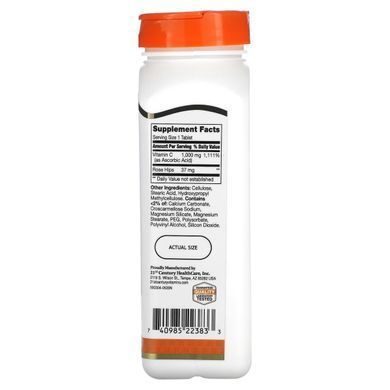 Витамин C с шиповником 21st Century (Vitamin C with Rose Hips) 110 таблеток купить в Киеве и Украине