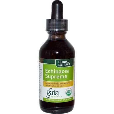 Ехінацея органік Gaia Herbs (Echinacea Supreme) 60 мл
