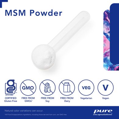 МСМ Pure Encapsulations (MSM Powder) 227 г купить в Киеве и Украине