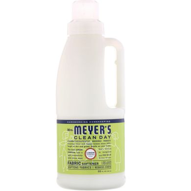 Кондиціонер для білизни c ароматом вербени лимонної Mrs. Meyers Clean Day (Fabric Softener) 946 мл