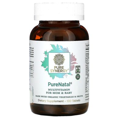 Вітаміни для матері і дитини, PureNatal, The Synergy Company, 120 таблеток