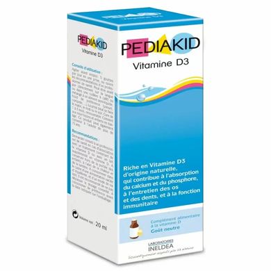 Вітамін Д3 для дітей Pediakid (Vitamin D3) 20 мл