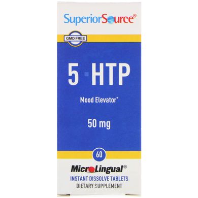 5-гидрокситриптофан Superior Source (5-HTP) 50 мг 60 таблеток купить в Киеве и Украине